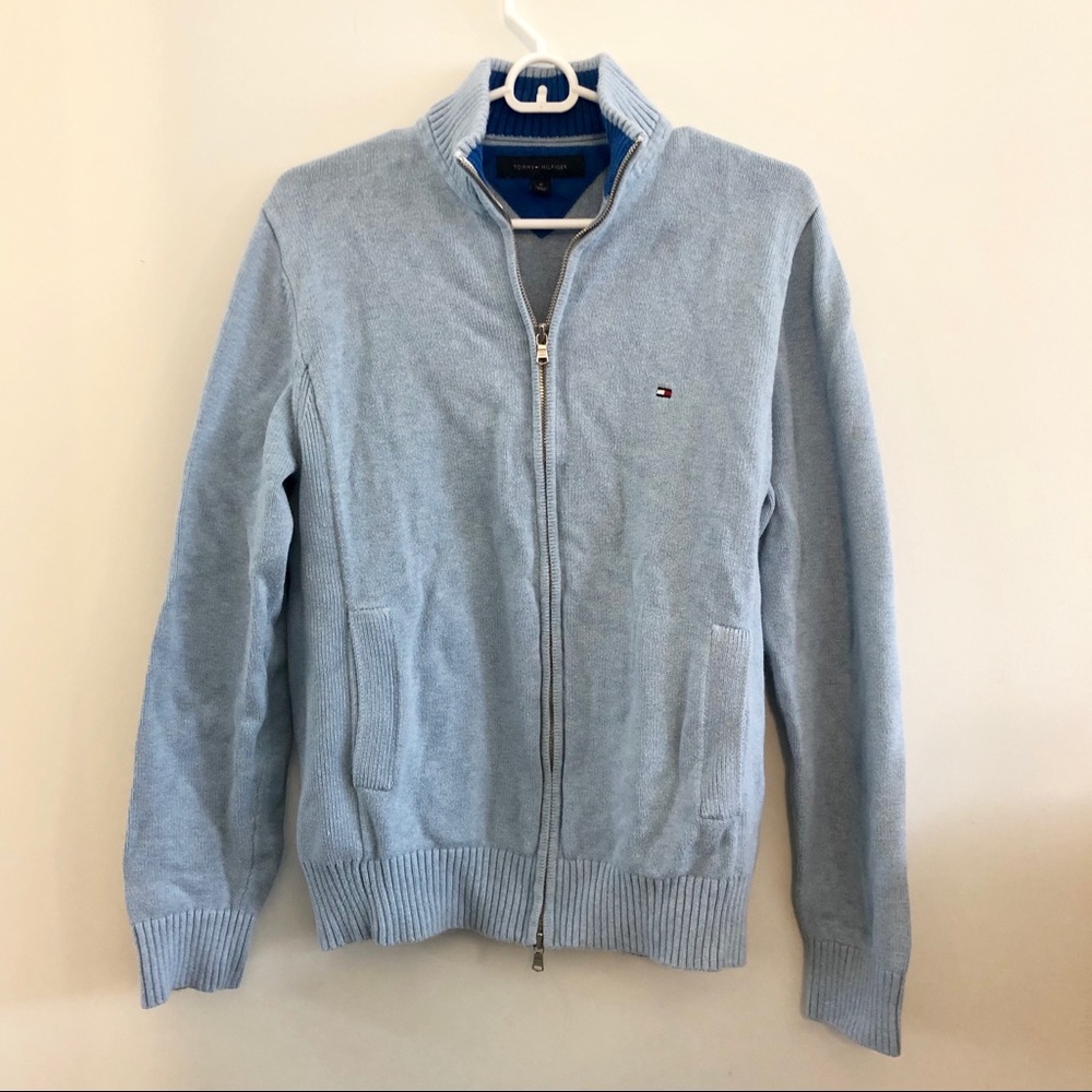Tommy Hilfiger Blue Quarter Zip